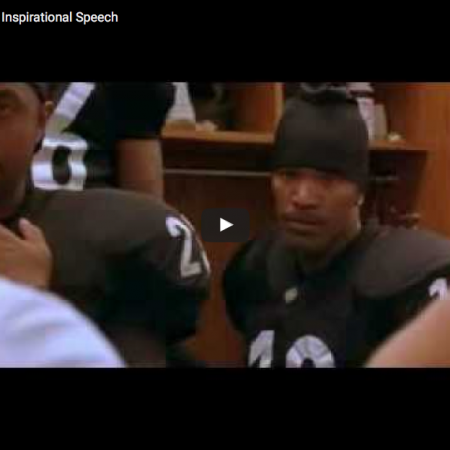 Al Pacino’s Inspirational Speech